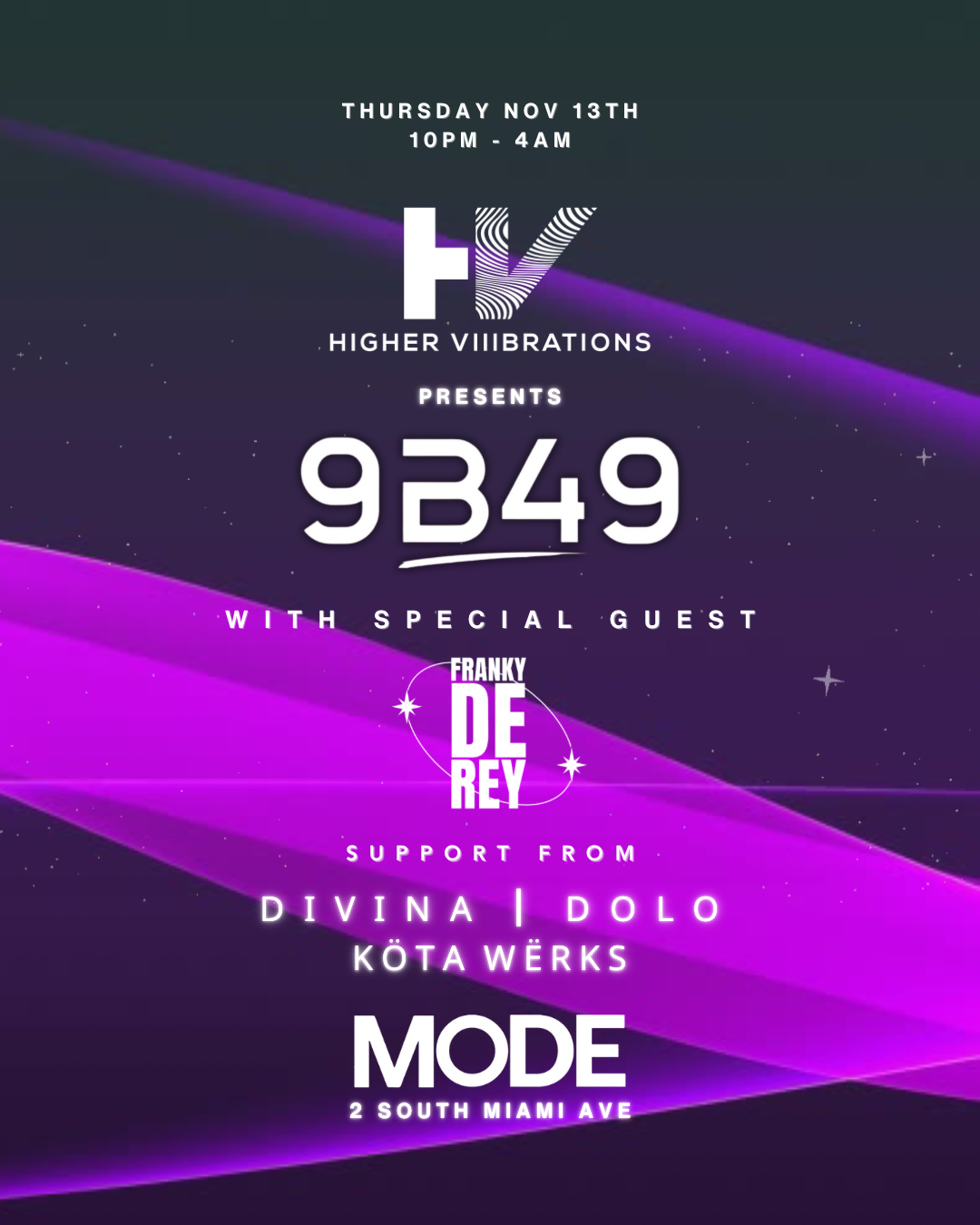 HV Presents 9B49 - November 13, 2025 - Mode Miami